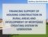 FINANCING SUPPORT OF HOUSING CONSTRUCTION IN RURAL AREAS AND DEVELOPMENT OF MORTGAGE CREDITING SYSTEM IN UZBEKISTAN