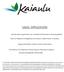 SALES APPLICATION. Kaiaulu Sales Application for a Residential Workforce Housing (RWH)