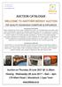 AUCTION CATALOGUE WELCOME TO ANOTHER BIDWAY AUCTION TOP QUALITY HOUSEHOLD FURNITURE & APPLIANCES