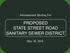 PROPOSED STATE STREET ROAD SANITARY SEWER DISTRICT