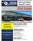 For Lease. McCart Plaza Retail Center ASKING: Roger Smeltzer Negotiable (Nets $2.01 PSF) McCart Ave Fort Worth, TX 76133