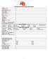 Residential Land Listing Input Sheet Source of Lot Size: Source of Lot Dimension