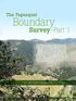 Boundary. Survey Part 1. The Tepusquet. >> By Justin Height, PS