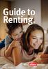 Guide to Renting. Real Estate. Real Estate