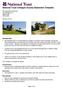 National Trust Cottages Access Statement Template