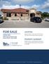 FOR SALE LOCATION PROPERTY SUMMARY. VISTA Round Rock Ave Round Rock, Texas 78681