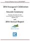 2014 Inaugural Celebration & Awards Ceremony Annual Report