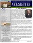 NEWSLETTER. \Çá wx A A A C.E.O. REPORT. Greater Greenville Association of REALTORS and Multiple Listing Service of Greenville. Nick Sabatine, C.E.O.