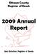 Ottawa County Register of Deeds 2009 Annual Report