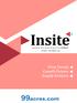 Insite. Price Trends Growth Drivers Supply Analysis. Quarterly Real Estate Analysis for CHENNAI. October - December 2015