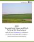 2005 Kansas Land Values and Cash Rents at the County Level