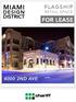 MIAMI FOR LEASE FLAGSHIP DESIGN DISTRICT ND AVE RETAIL SPACE
