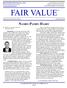 FAIR VALUE NAMBY-PAMBY HAMBY BANISTER FINANCIAL, INC. Business Valuation Specialists PHONE: FAX: