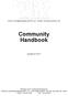 Website:PartridgeCreekHOA.com. Community Handbook. Updated6/1/2017