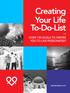Creating Your Life To-Do-List