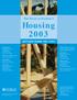 Housing 2003 THE STATE OF FLORIDA S REVISED FEBRUARY Margaret Murray, Department of Urban and Regional Planning, Florida Atlantic University