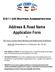 Address & Road Name Application Form