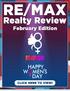 RE/MAX Realty Review February, 2016.