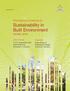 Sustainability in Built Environment (NCSBE-2018)