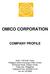 OMICO CORPORATION COMPANY PROFILE