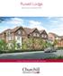 Russell Lodge. Branksomewood Road Fleet. Home is at the heart of an enjoyable retirement