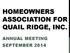 HOMEOWNERS ASSOCIATION FOR QUAIL RIDGE, INC. ANNUAL MEETING SEPTEMBER 2014
