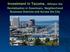Investment in Tacoma Witness the. Revitalization in Downtown, Neighborhood Business Districts and Across the City