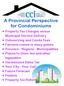 A Provincial Perspective for Condominiums