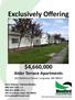 Exclusively Offering. $4,660,000 Alder Terrace Apartments. 202 Baltimore Street, Longview, WA 98632