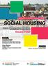SOCIAL HOUSING. Analysis of housing vertical interventions for urban poor in large cities of RAJASTHAN. Amitabh Kundu. Arjun Kumar.