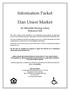 Information Packet. Elan Union Market