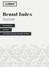 Rental Index. Key Findings. Analysis. UK Rental Index by Number of Beds. Powered by MIAC Results for April 2017