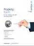 Property Form. for the Suffolk Life SIPP and MasterSIPP