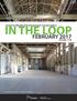 IN THE LOOP FEBRUARY Ontario Media Development Corporation ISSUE Richmond St. West (L15717) - Warehouse/ Event Space
