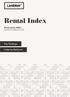 Rental Index. Key Findings. Index by Bedroom. Powered by MIAC Results for September 2016