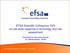 EFSA Scientific Colloquium XVII on low dose response in toxicology and risk assessment. Introduction to Discussion Groups Dr. Stef Bronzwaer - EFSA