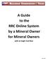 A Guide to the RRC Online System by a Mineral Owner for Mineral Owners with an Eagle Ford Bias