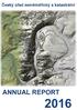 Annual Report Of the Czech Office for Surveying, Mapping and Cadastre For 2016