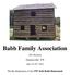 Babb Family Association
