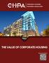 THE VALUE OF CORPORATE HOUSING. Download and Share!
