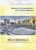 3 rd IMEKO INTERNATIONAL CONFERENCE ON METROLOGY FOR ARCHAELOGY AND CULTURAL HERITAGE LECCE, ITALY OCTOBER 2017 PROCEEDINGS
