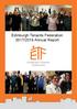 2017/2018 Annual Report Edinburgh Tenants Federation 2017/2018 Annual Report. Edinburgh Tenants Federation 2017/2018 Annual Report