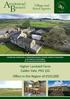 4 BEDROOM FARMHOUSE, 3 BEDROOM HOLIDAY COTTAGE, RANGE OF BUILDINGS 8.32 ACRES (3.37 HECTARES) SET IN AN ELEVATED POSITION