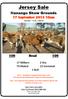 Jersey Sale. Nanango Show Grounds 17 September am Vendor - A & L Ward. 109 Head Milkers 2 Dry 74 Mated 15 Unmated 1 Bull