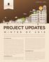 PROJECT UPDATES OCTOBER 2015 DECEMBER 2015 NOVEMBER 2015 JANUARY 2016 ISSUE 12
