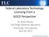 Federal Laboratory Technology Licensing From a GOCO Perspective