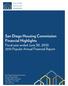 Financial Highlights San Diego Housing Commission Fiscal Year Ended June 30, Blue form
