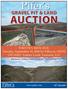 GRAVEL PIT & LAND AUCTION. WRITTEN BIDS DUE: Tuesday, September 13, 2016 by 5:00 p.m. (MDT) OWNERS: Timber Creek Ventures, LLC