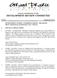 AGENDA FOR MEETING OF THE DEVELOPMENT REVIEW COMMITTEE. 6 Pages August 28, 2014