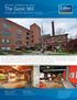 FOR LEASE > COMMERCIAL MILL SPACE The Gonic Mill 10 MAIN STREET, GONIC (ROCHESTER), NH 03839